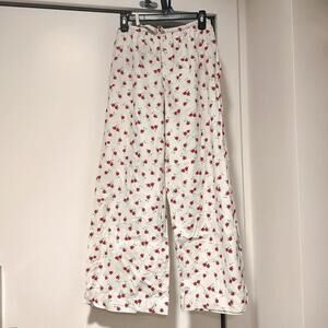 Target Women's Cream and White Trousers